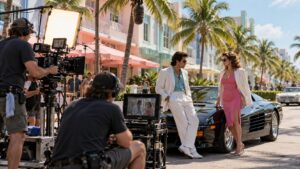 „Miami Vice ’85” începe filmările. Primele imagini îi prezintă pe Michael B. Jordan și Austin Butler
