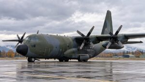 Un C-130H Hercules donat de SUA a intrat în dotarea Forțelor Aeriene Române