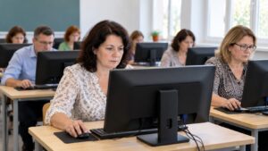 4.615 candidați au trecut prima probă a concursului pentru directori de școli