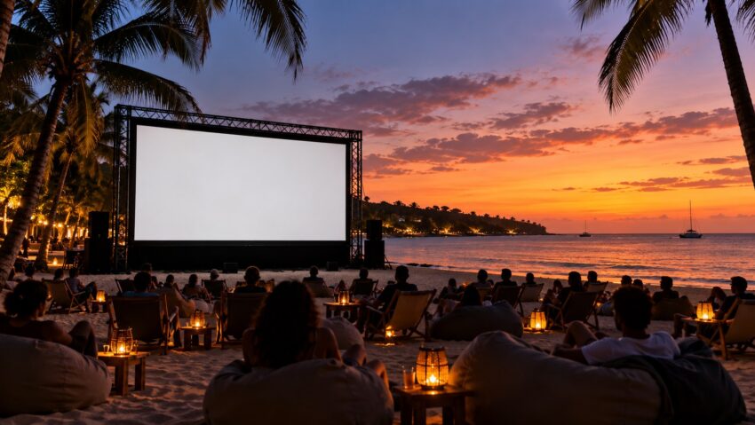 Patru seri de cinema pe plajă: Negril își prezintă programul festivalului din 8–11 octombrie
