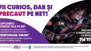 „Capcanele atenției tale pe net” – campanie pentru siguranța copiilor în mediul digital