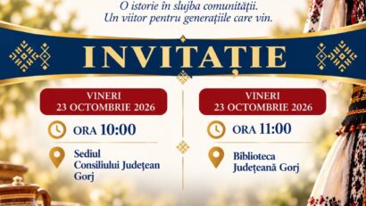 Consiliul Judeţean Gorj – sărbătorit la 162 de ani de existență