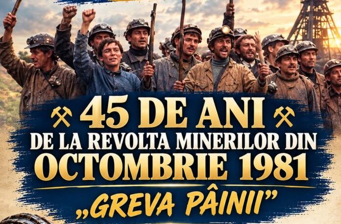 Gorj: Simpozion comemorativ dedicat împlinirii a 45 de ani de la „Greva Pâinii”, la Motru