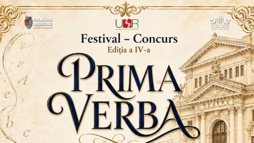 Drobeta-Turnu Severin: Festivalul „Prima Verba” 2026, două zile dedicate debutului literar