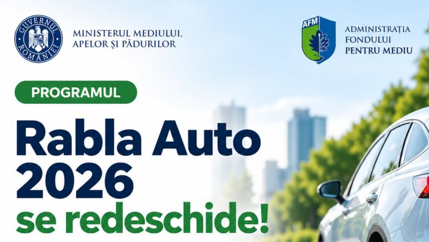 Programul Rabla Auto 2026 se redeschide!