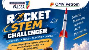 Asociația KIWANIS Craiova lansează proiectul ROCKET STEM CHALLENGER