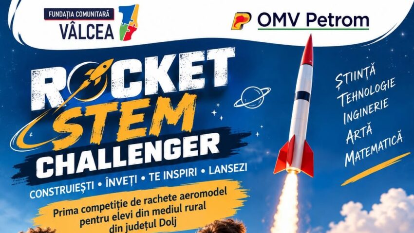 Asociația KIWANIS Craiova lansează proiectul ROCKET STEM CHALLENGER