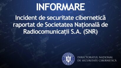 Incident de securitate informatică la Societatea Națională de Radiocomunicații