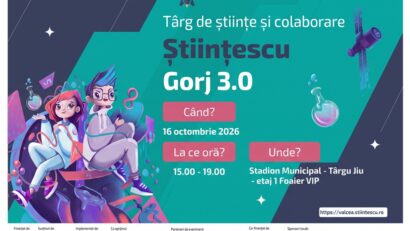 Gorj: Târgul de Științe și Colaborare – Fondul Științescu, la Târgu Jiu