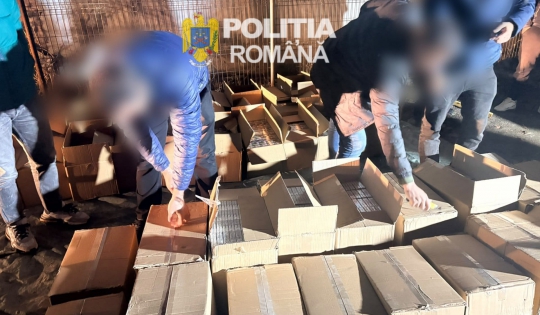 Dolj: Bărbat reținut pentru contrabandă cu țigări